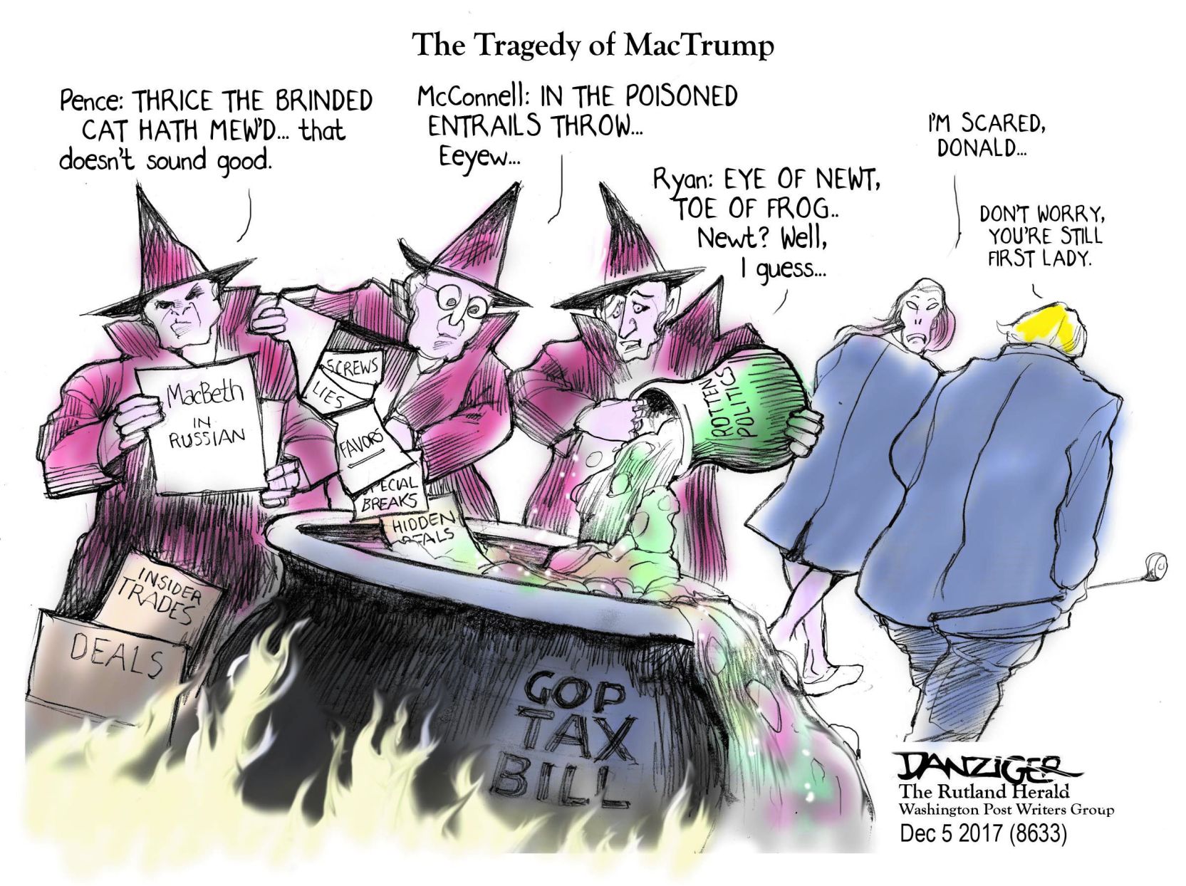 Jeff Danziger cartoon